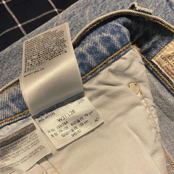 Levi’s 501 S Skinny Filiforme jeans - Picture 4 of 4